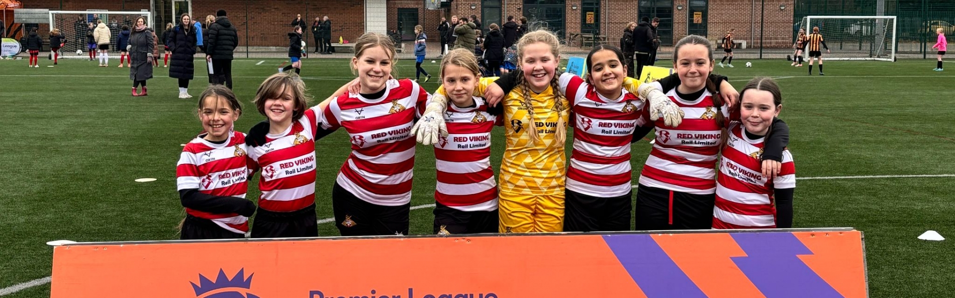 Scawsby Juniors represented Doncaster Rovers in Premier League Primary Stars National Girls Football Tournament regional qualifiers 2025