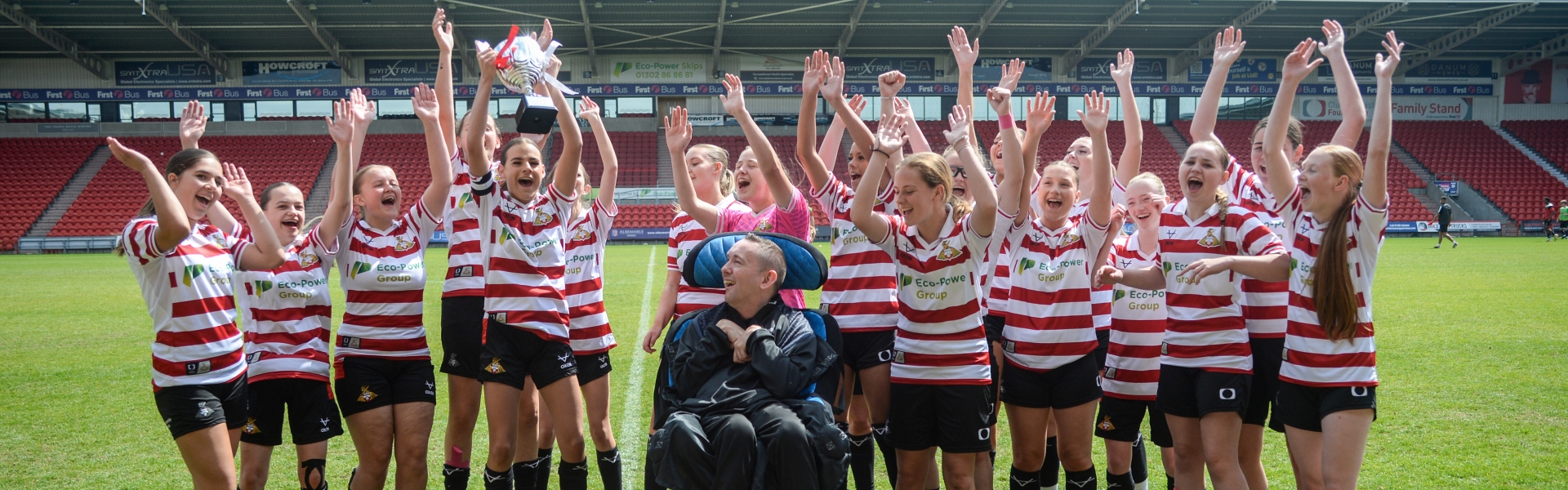 Club Doncaster Sports College retain Varsity trophies for 2025, as annual Varsity event provides over 100 students opportunity to play at the home of League Two champions