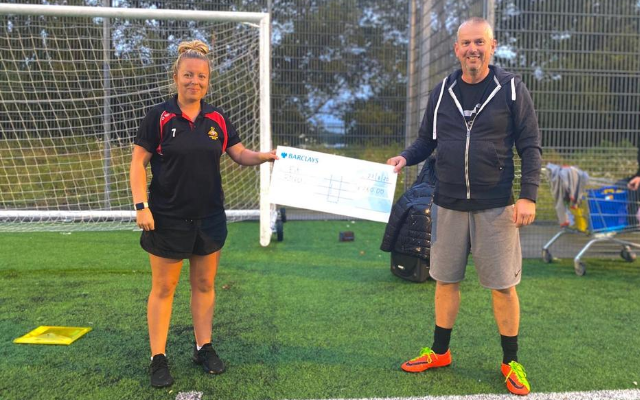 Fit Rovers participant makes generous donation to help support Foundation’s operations