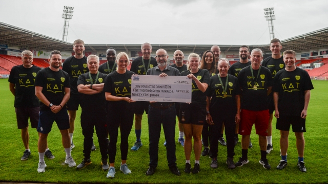 Yorkshire 3 peaks challenge raises incredible £5,795 to help support Club Doncaster Foundation projects