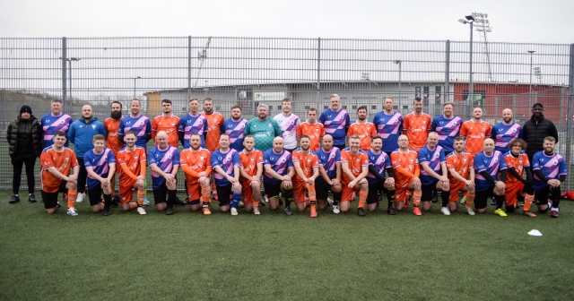 Charity football match raises vital funds for Fit Rovers Families programme and Doncaster Royal Infirmary