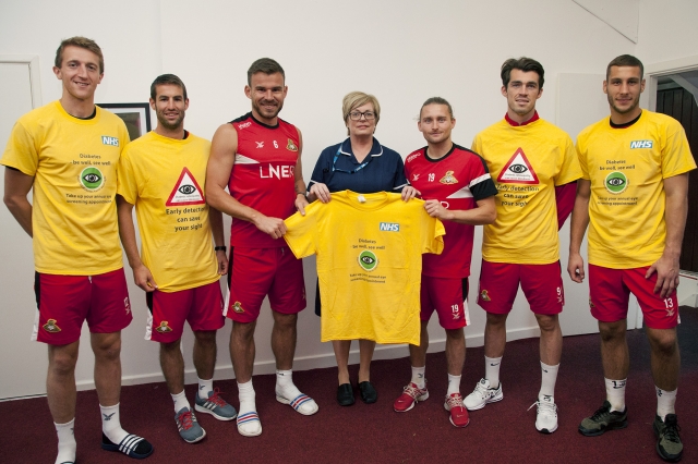 Screening Programme visits Doncaster Rovers to Raise Awareness