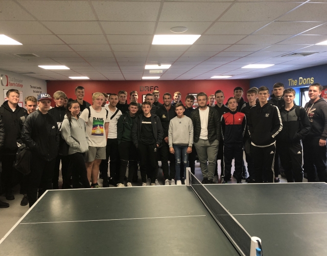 Blair inspires Club Doncaster Sports College 