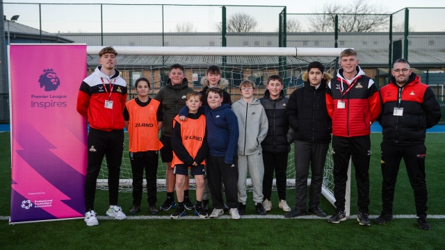 Students gain positive impact from support of Doncaster Rovers players at Club Doncaster Foundation's Premier League Inspires programme