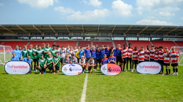 Annual Premier League Kicks play on the pitch event success once again