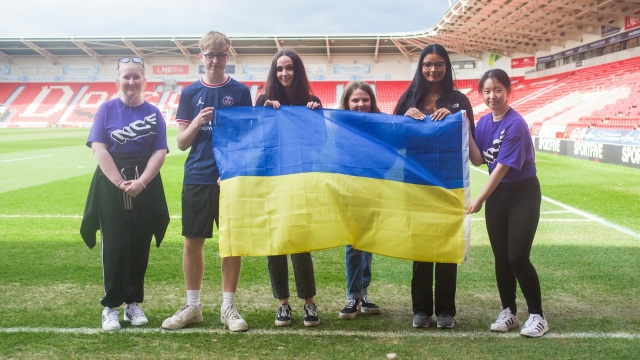 Club Doncaster Foundation Changemakers are collecting donations for Ukrainian refugees
