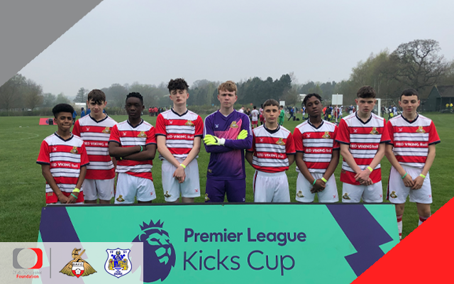 Doncaster Kicks take part in Premier League Kicks Cup