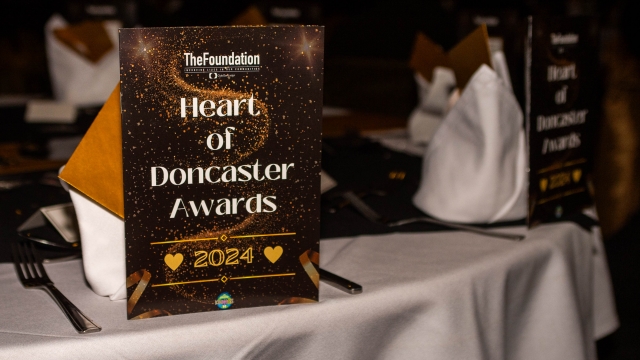 Heart of Doncaster Awards - Golden Envelope Draw 2024