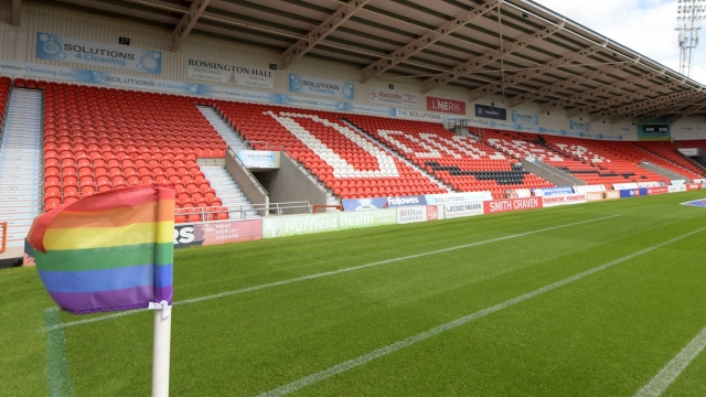 Club Doncaster Foundation support Rainbow Laces 2022