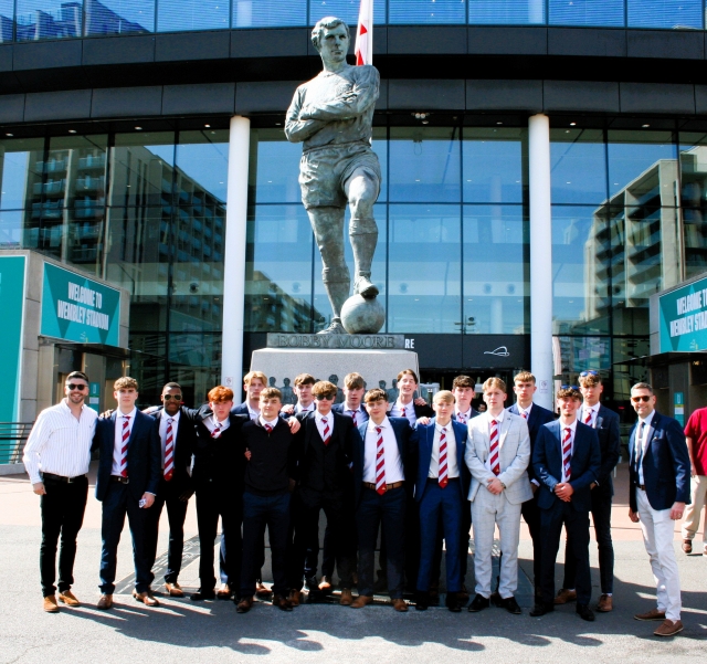 Club Doncaster Sports College celebrate historic season at Wembley Stadium