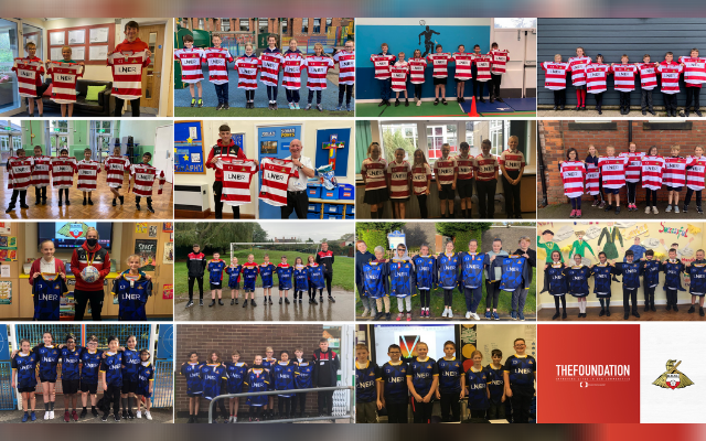 22 Doncaster primary schools receive Rovers kits thanks to generous donation from the football club