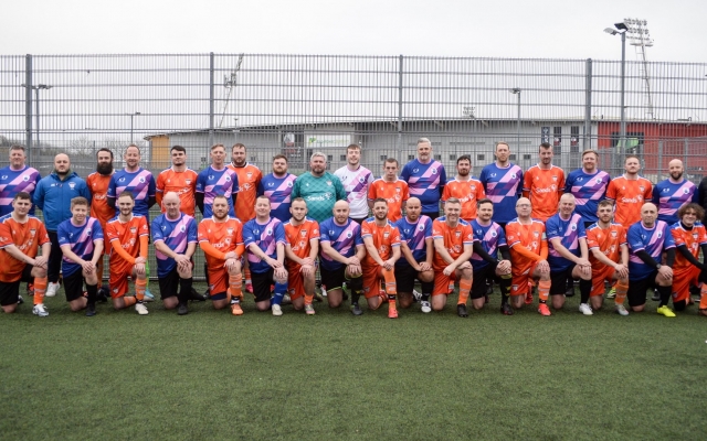 Charity football match raises vital funds for Fit Rovers Families programme and Doncaster Royal Infirmary