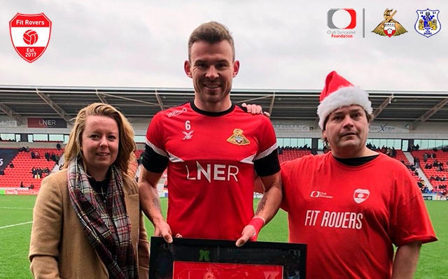 Rovers captain Andy Butler awarded Fit Rovers 200 shirt
