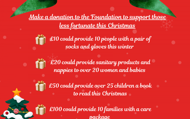 Support Club Doncaster Foundation to provide Christmas Care Packages this festive season