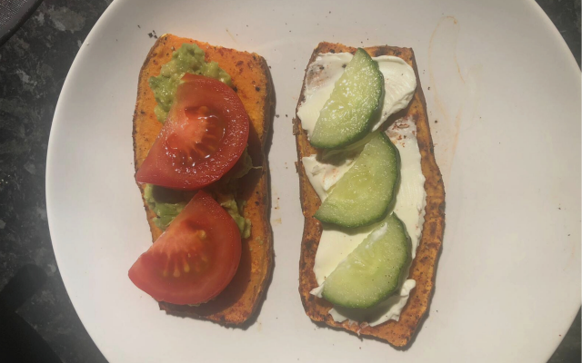 HOME GOALS | RECIPE: SWEET POTATO TOAST