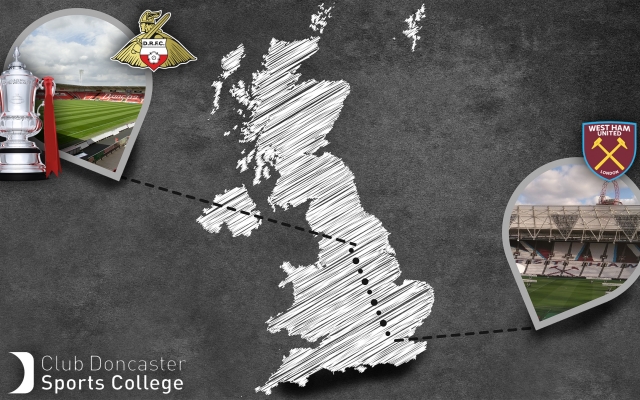 Sports College Students to travel from Keepmoat Stadium to London Stadium by foot in virtual ‘FA Cup Run’ challenge