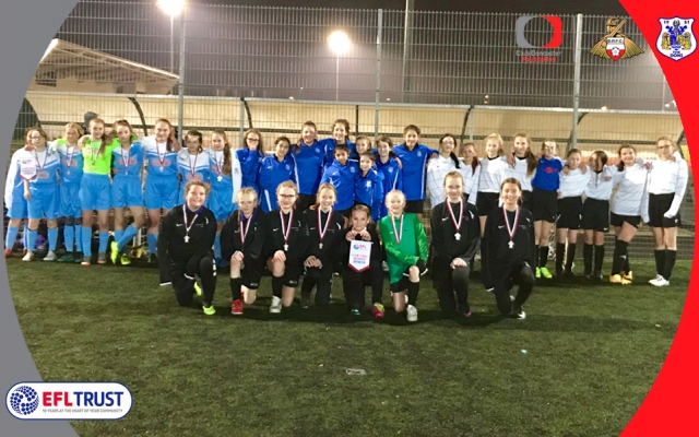 Rossington All Saints Academy win local EFL Girls Cup event
