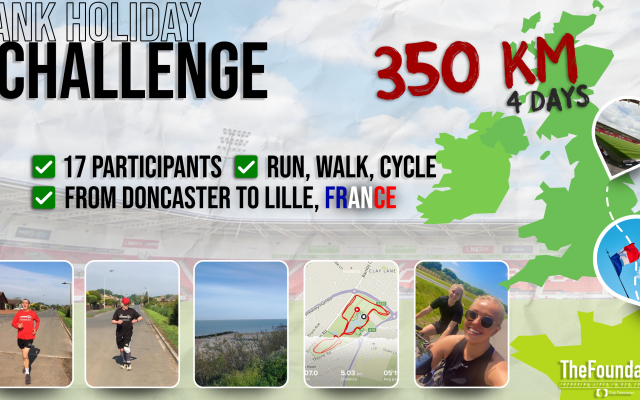 Home Goals participants travel from Doncaster to Lille by foot in virtual bank holiday challenge 