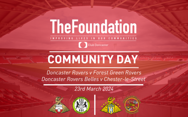 Club Doncaster Foundation Community Day - 7 days to go!