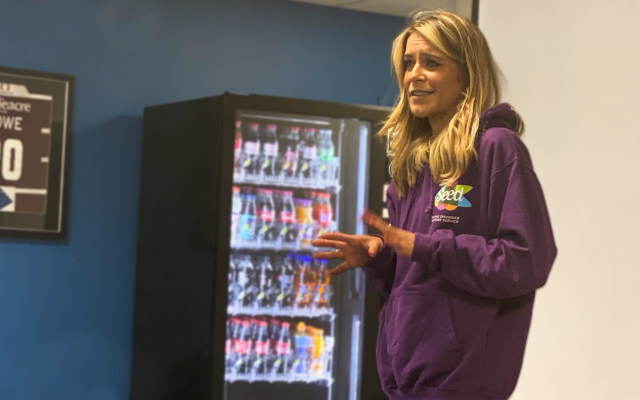 Gemma Oaten visits Club Doncaster Sports College to give informative talk on eating disorders