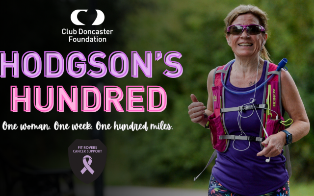 Hodgson set for 100 miles this March