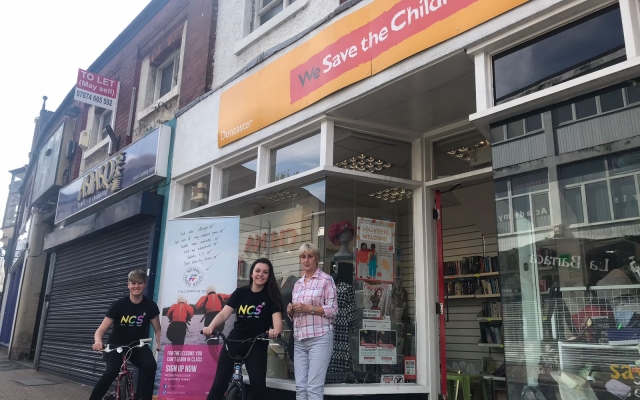 NCS help charities across Doncaster