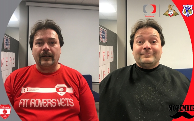 Fit Rovers donate £1000 to Movember 2018