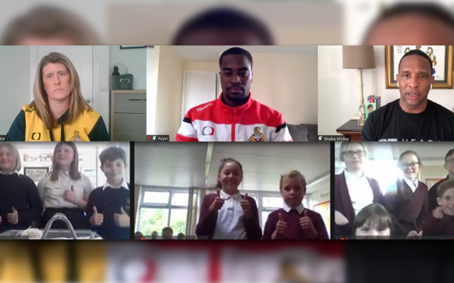 200 Doncaster children join Rovers and Belles players for Show Racism the Red Card workshop on EFL Day of Action  