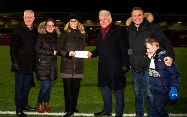 Foundation receive donation of £5774 from the CEO Sleepout