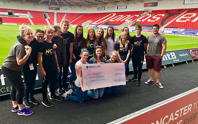 NCS Doncaster raise £1,819 for Doncaster Cancer Detection Trust 