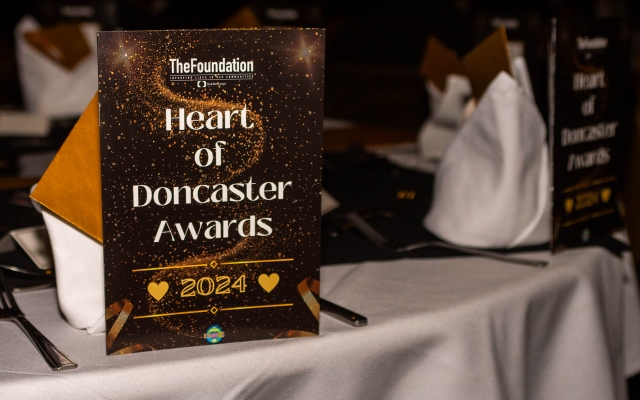 Heart of Doncaster Awards - Golden Envelope Draw 2024