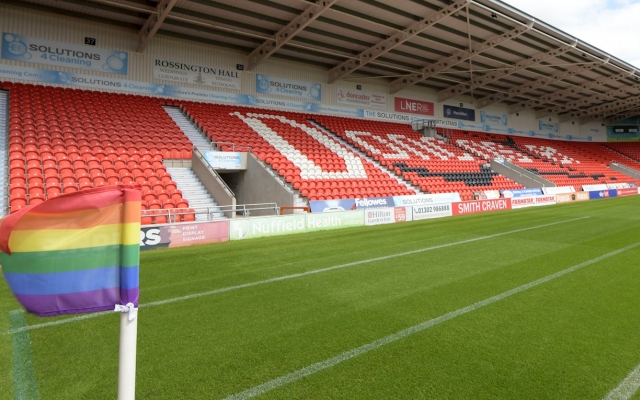 Club Doncaster Foundation support Rainbow Laces 2022