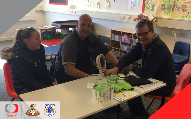Rotary Club run successful blood pressure event