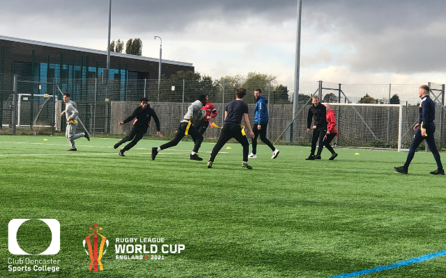 Sports College students given unique opportunity to try Rugby League while simultaneously picking up nationally recognised coaching award