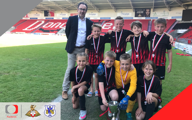 Play on the pitch for Schools and Kicks a week away