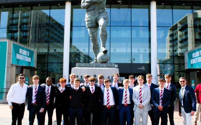 Club Doncaster Sports College celebrate historic season at Wembley Stadium