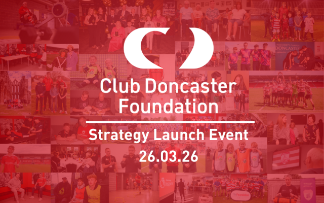 Club Doncaster Foundation to launch new strategy