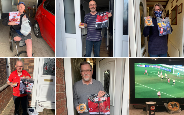 ‘It’s nice to just chat to other people’: Rovers fans join Oxford United fans for matchday watch-along.  