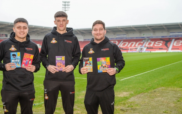 Premier League supports Club Doncaster Foundation to give free books to local primary school pupils
